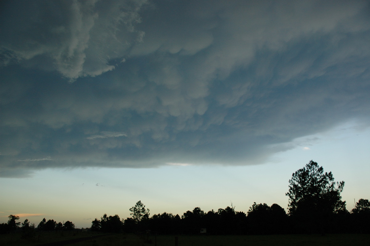 anvil thunderstorm_anvils : Whiporie, NSW   2 February 2005