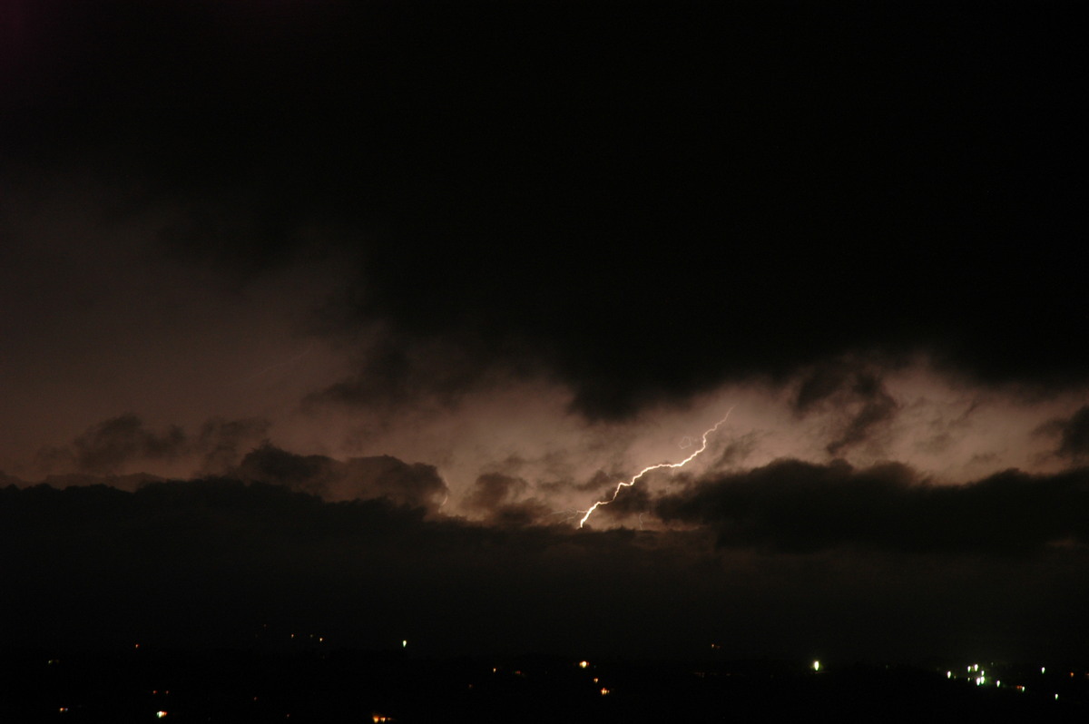 lightning lightning_bolts : McLeans Ridges, NSW   2 February 2005