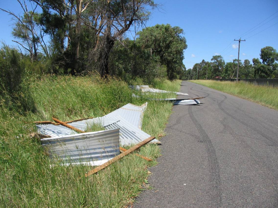 disasters storm_damage : Londonderry, NSW   3 February 2005