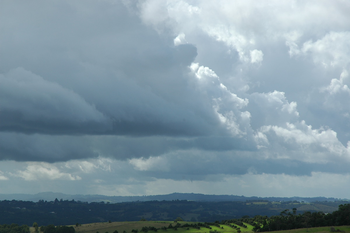 cumulonimbus thunderstorm_base : McLeans Ridges, NSW   27 April 2005