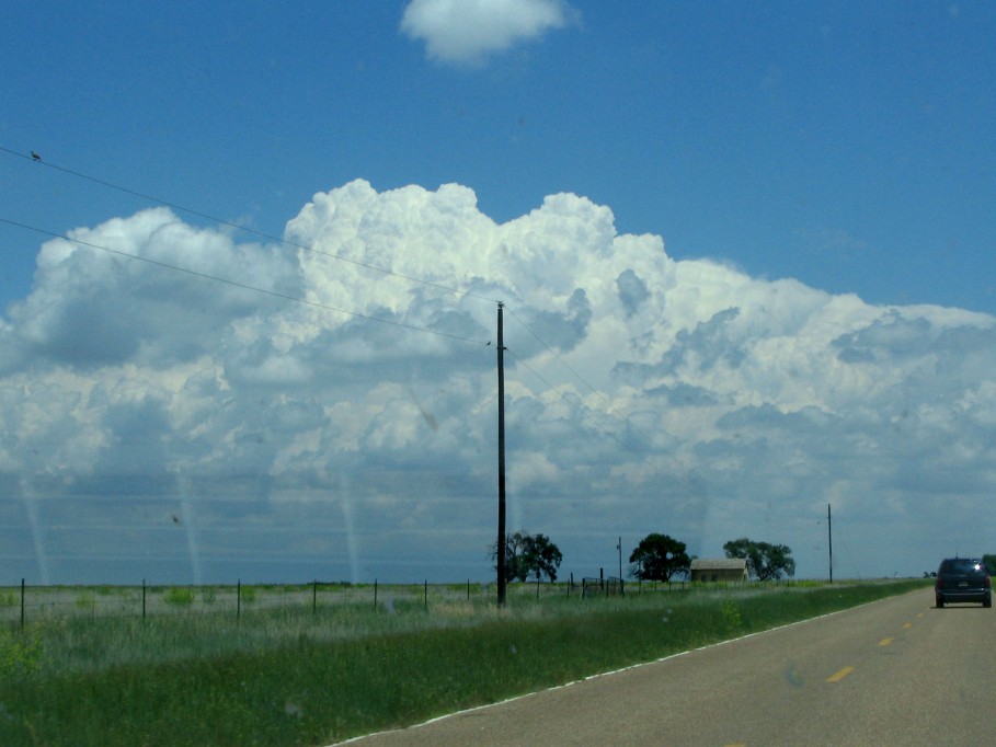 thunderstorm cumulonimbus_incus : Bellview, New Mexico, USA   31 May 2005