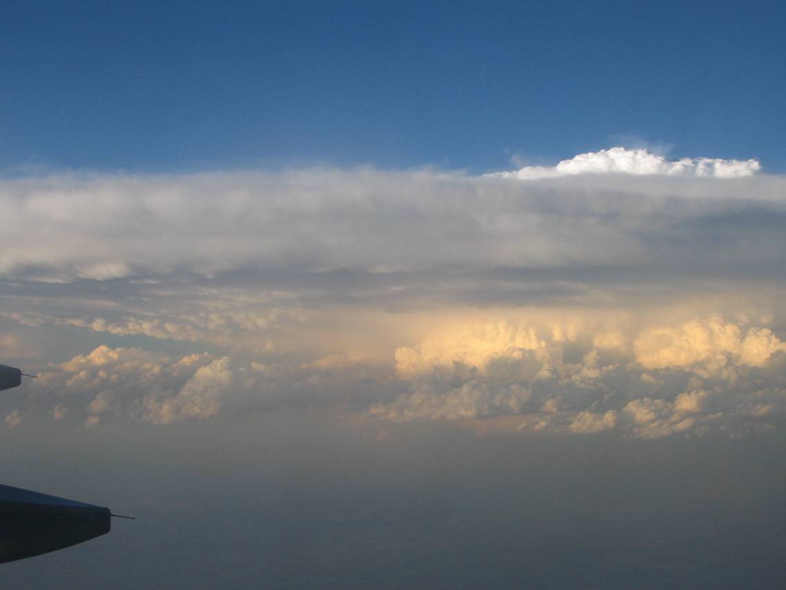 cloudsflying clouds_taken_from_plane : above W Texas, USA   9 June 2005