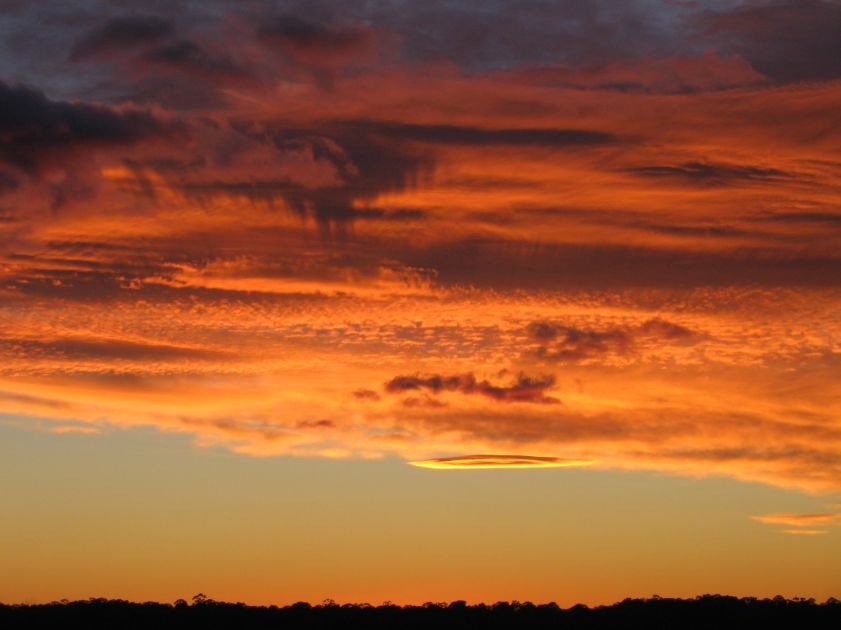 altostratus altostratus_cloud : Schofields, NSW   26 July 2005