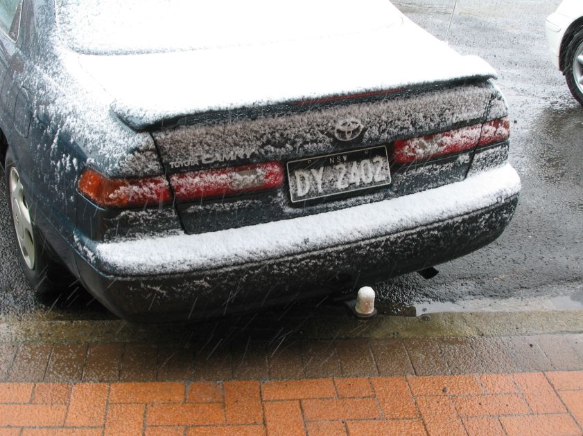 snow snow_pictures : Oberon, NSW   10 August 2005