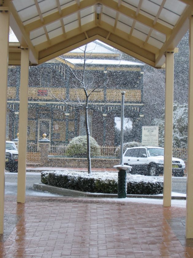 precipitation precipitation_rain : Oberon, NSW   10 August 2005