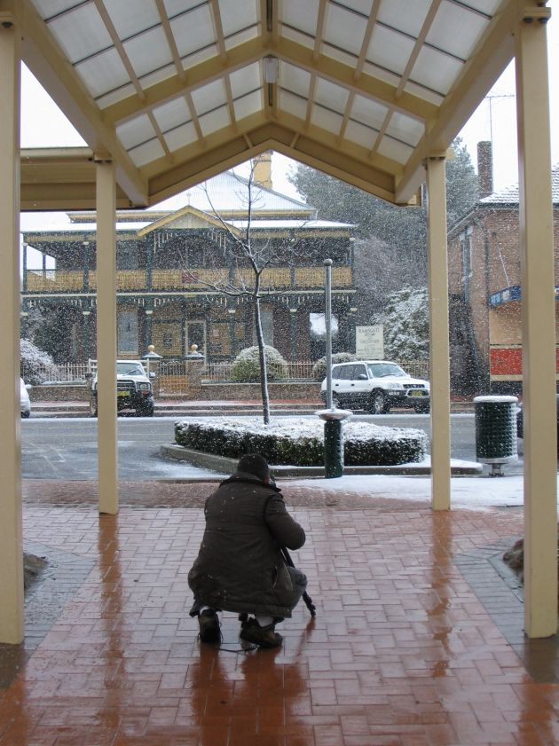 snow snow_pictures : Oberon, NSW   10 August 2005