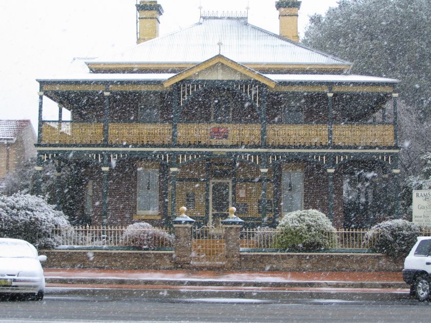 precipitation precipitation_rain : Oberon, NSW   10 August 2005