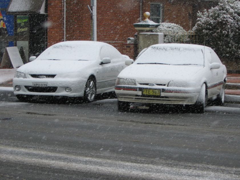 snow snow_pictures : Oberon, NSW   10 August 2005