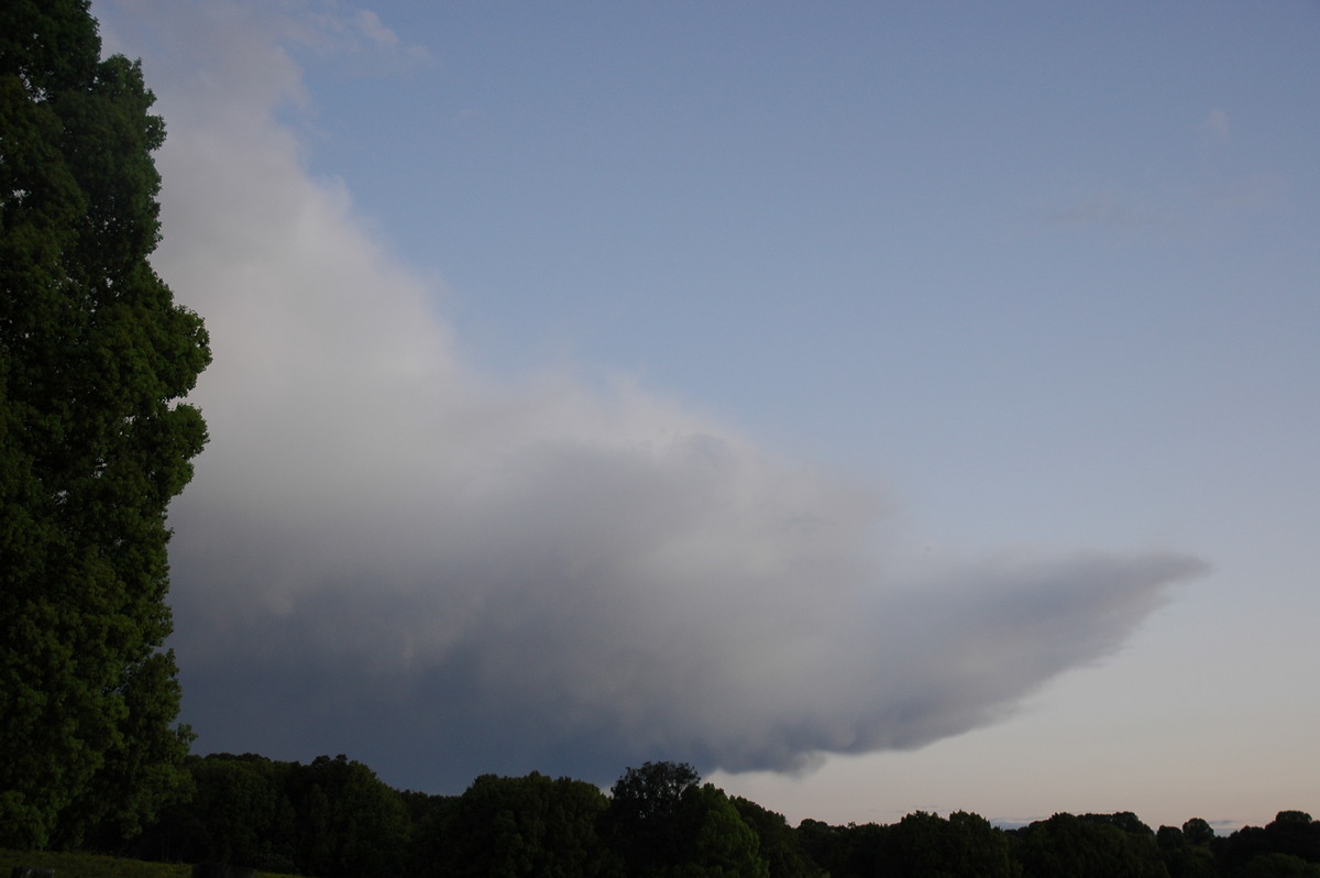 anvil thunderstorm_anvils : near Alstonville, NSW   4 September 2005