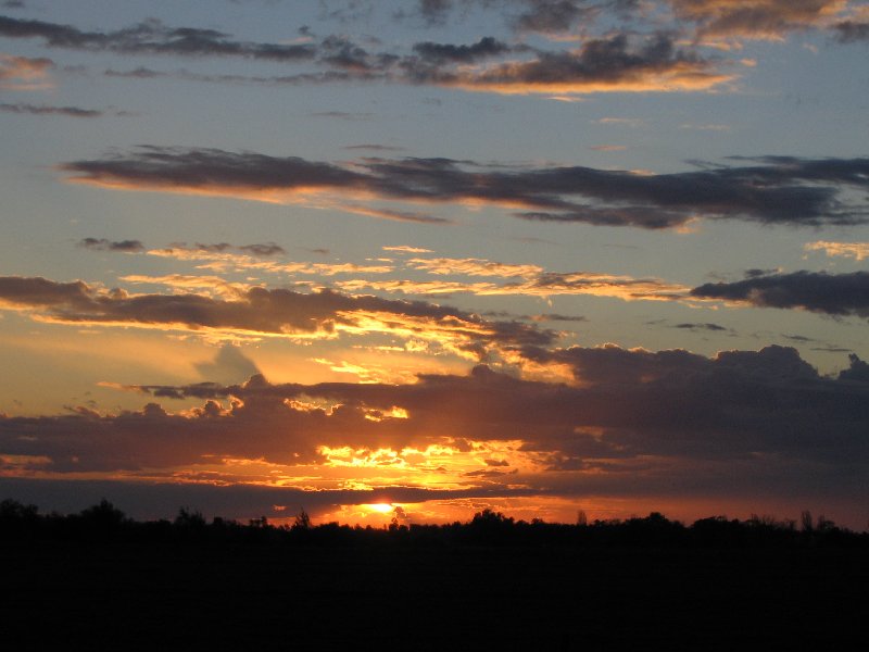 sunset sunset_pictures : NW of Griffith, NSW   9 September 2005