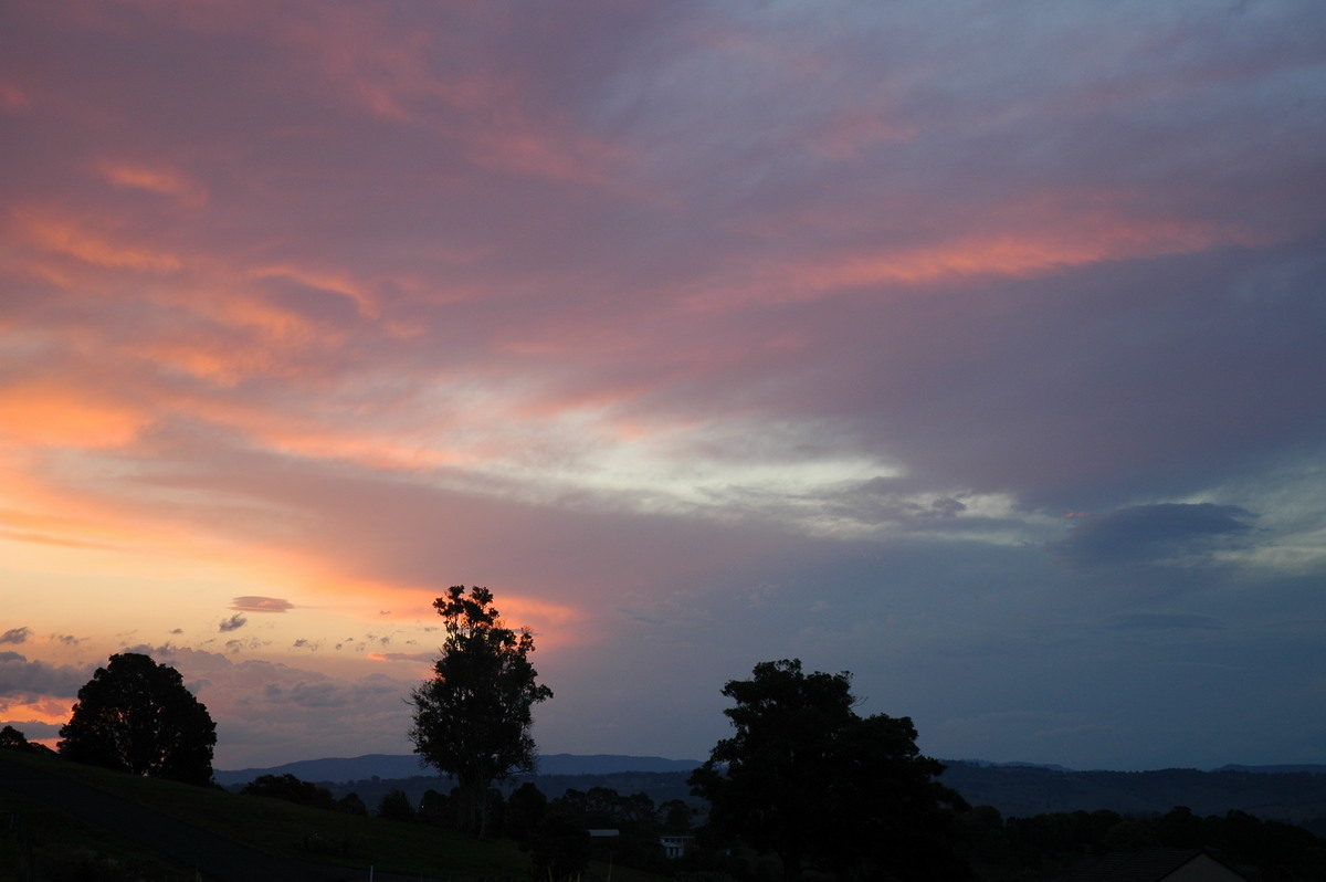 sunset sunset_pictures : McLeans Ridges, NSW   11 September 2005