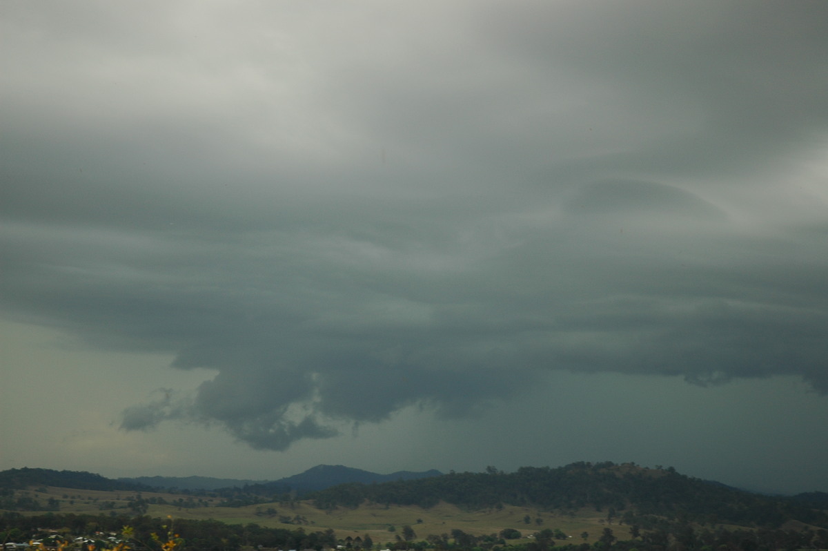 cumulonimbus thunderstorm_base : Kyogle, NSW   27 September 2005