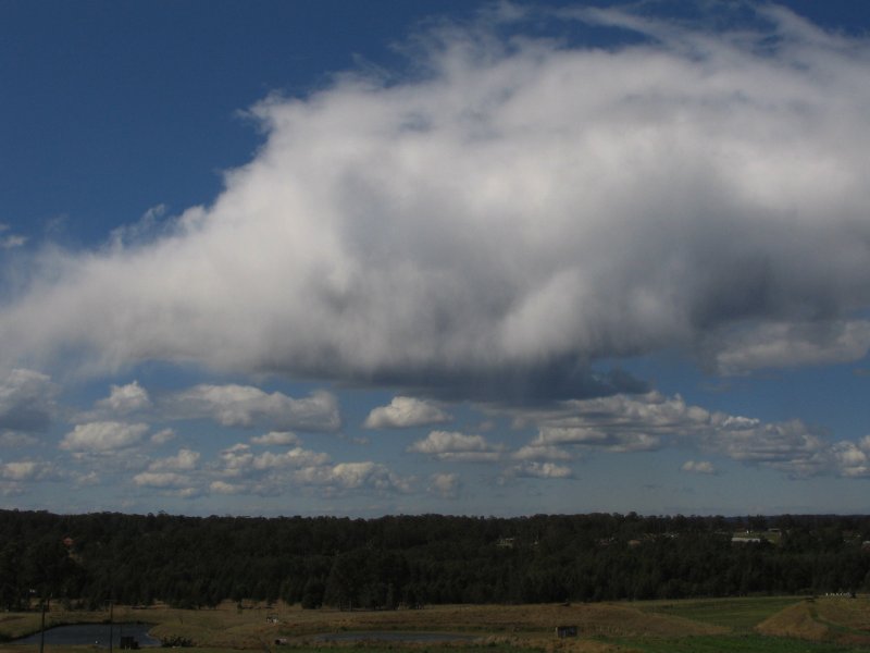 cumulus humilis : Schofields, NSW   29 September 2005