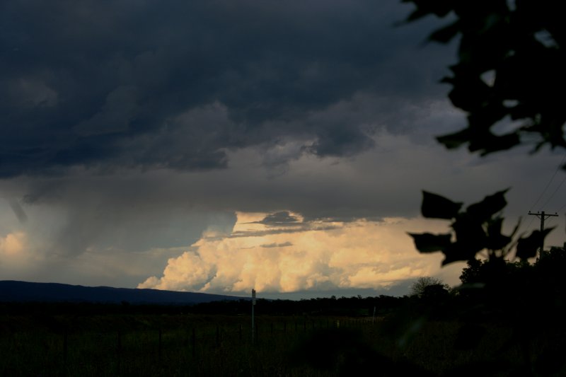 thunderstorm cumulonimbus_incus : Castlereagh, NSW   21 October 2005