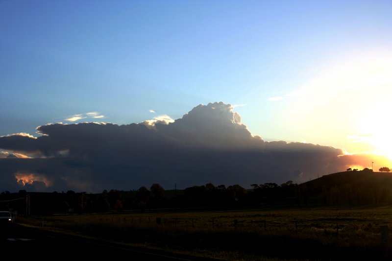 thunderstorm cumulonimbus_calvus : Blaney, NSW   24 October 2005