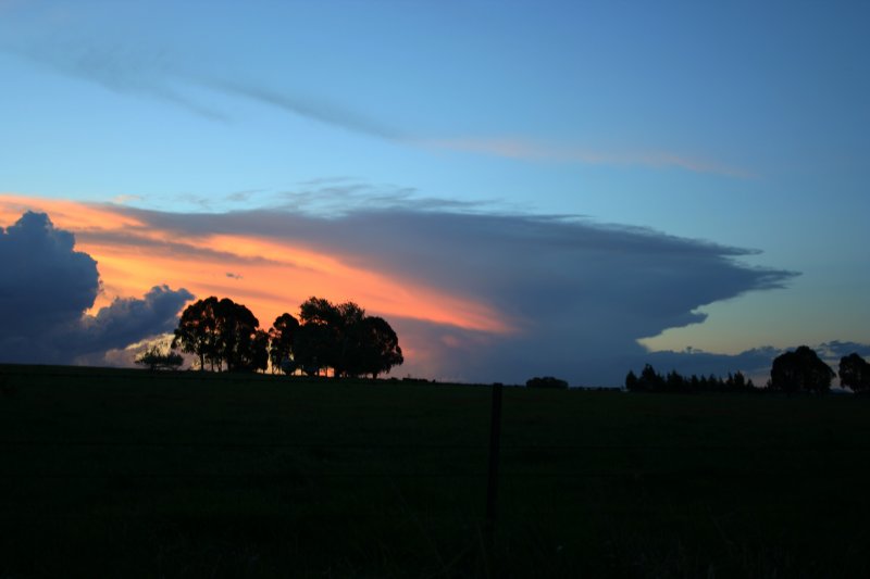 sunset sunset_pictures : E of Cowra, NSW   24 October 2005