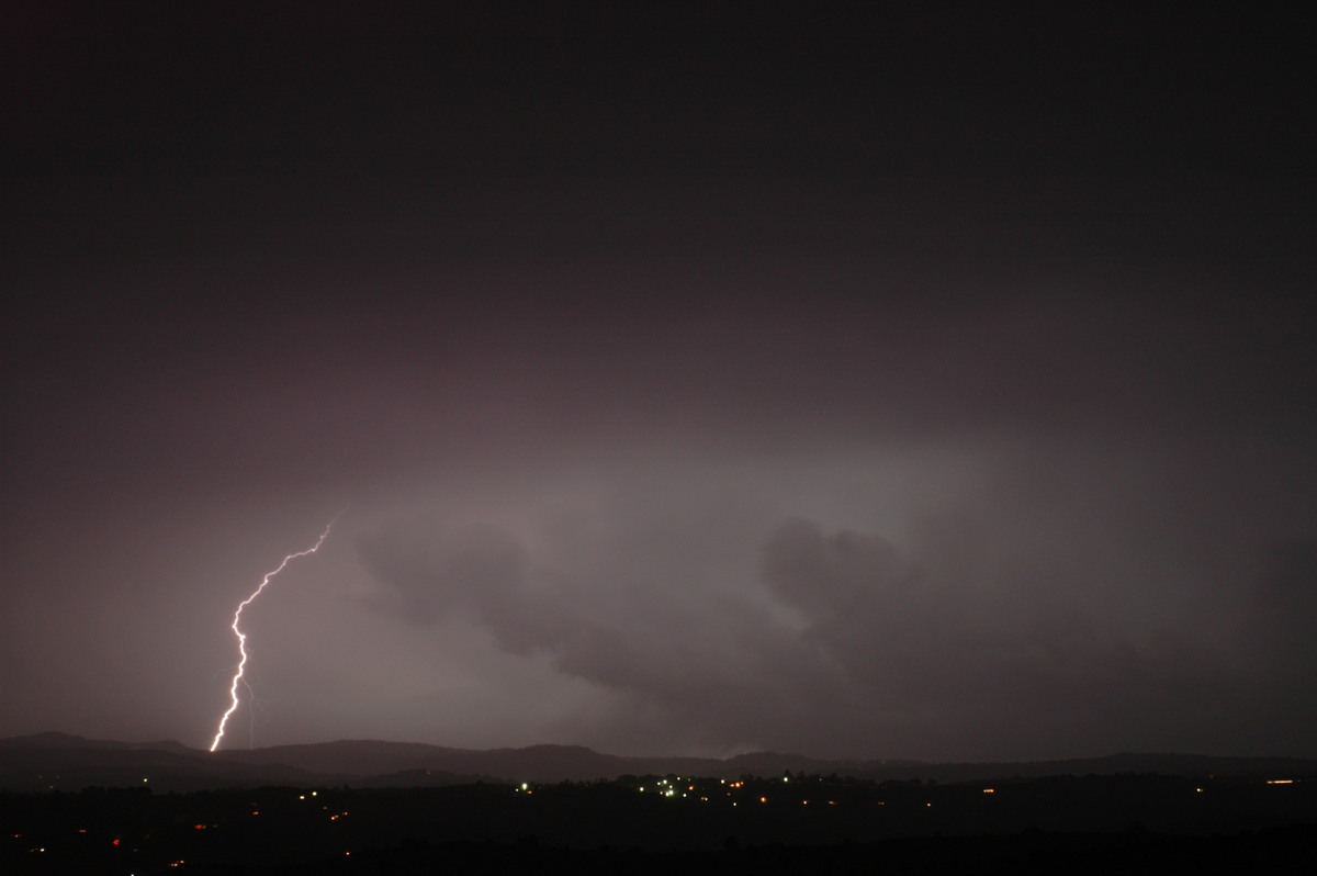 lightning lightning_bolts : McLeans Ridges, NSW   24 October 2005