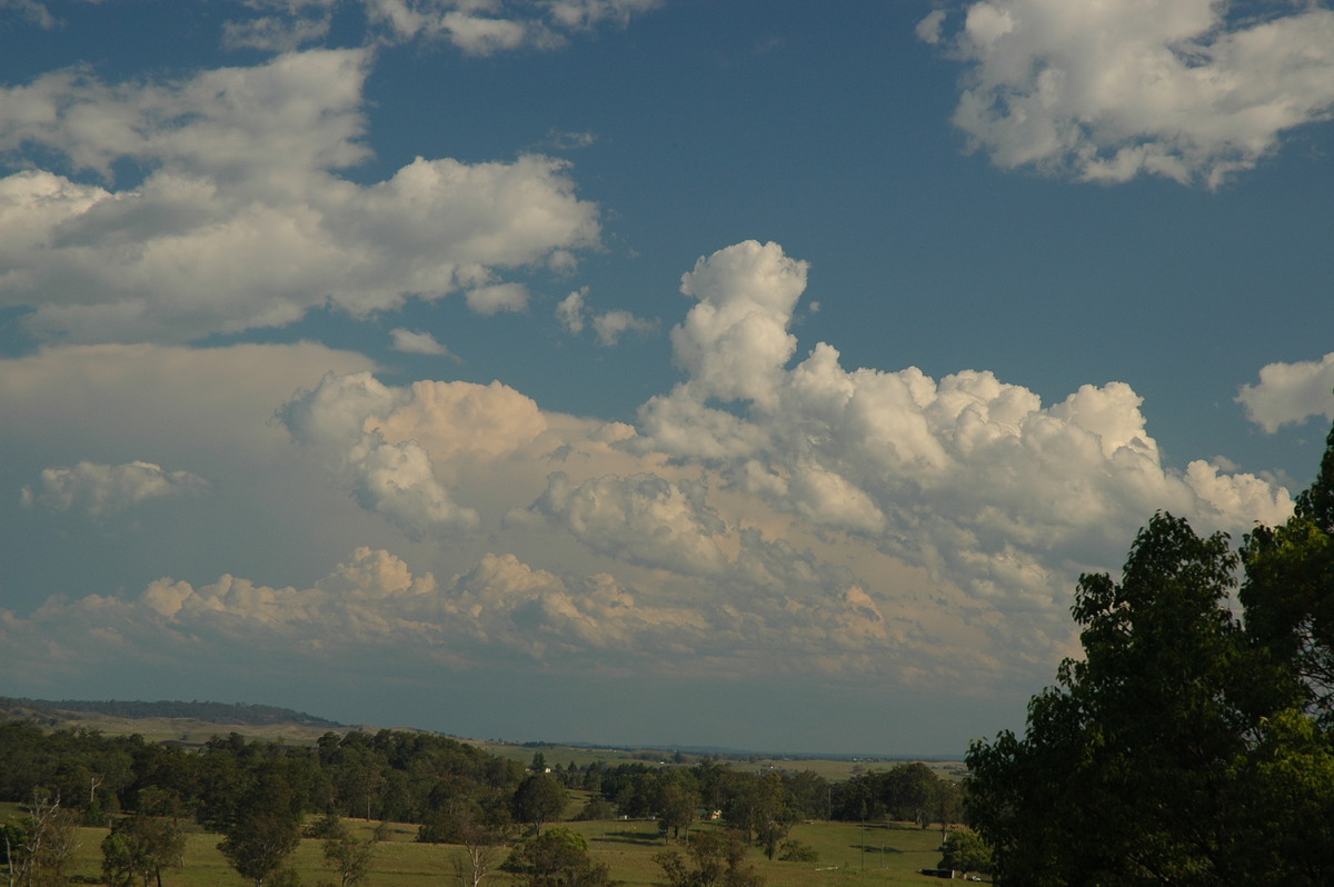 thunderstorm cumulonimbus_incus : Kyogle, NSW   25 October 2005