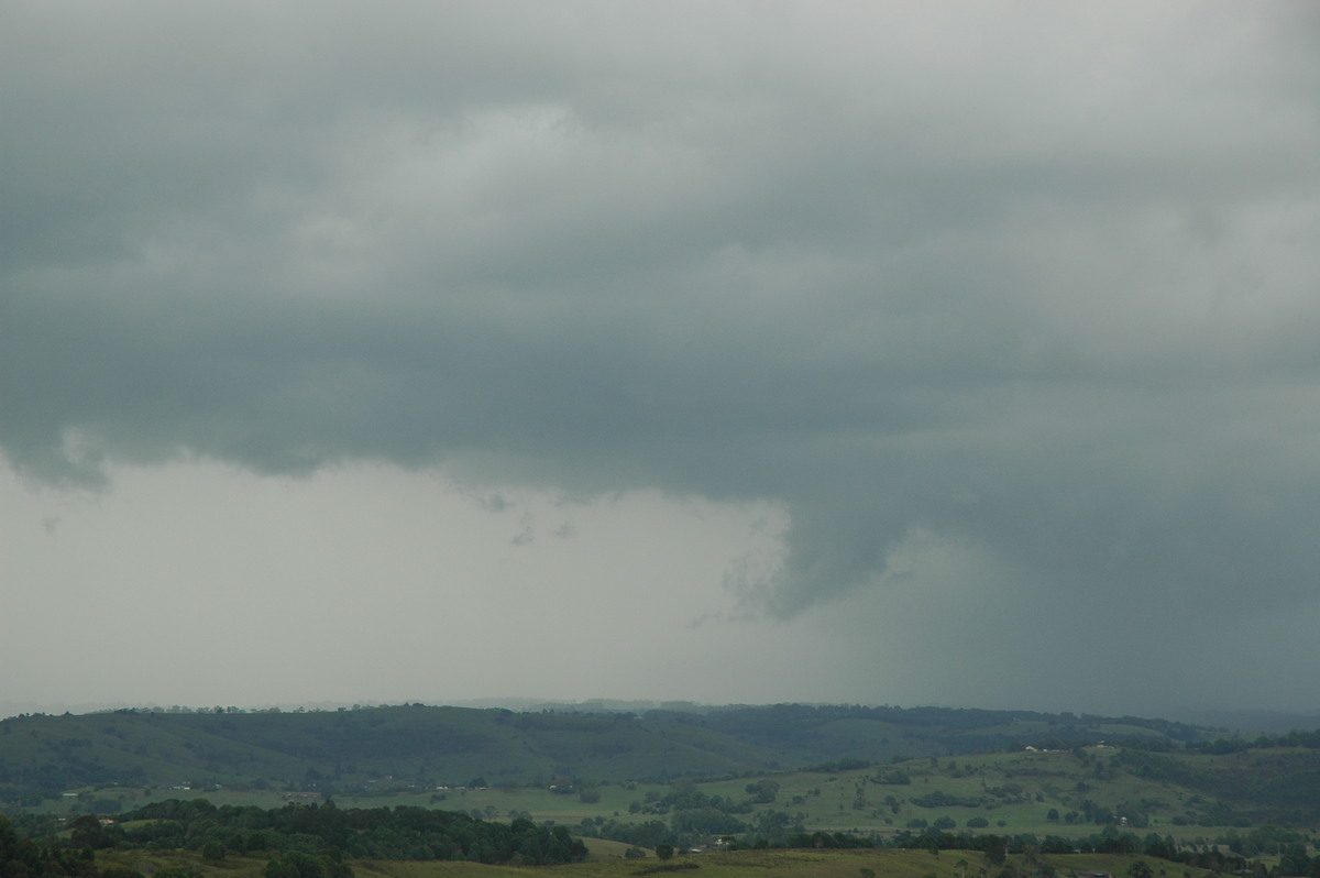 cumulonimbus thunderstorm_base : McLeans Ridges, NSW   23 November 2005