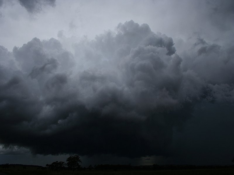 updraft thunderstorm_updrafts : N of Mendoran, NSW   25 November 2005