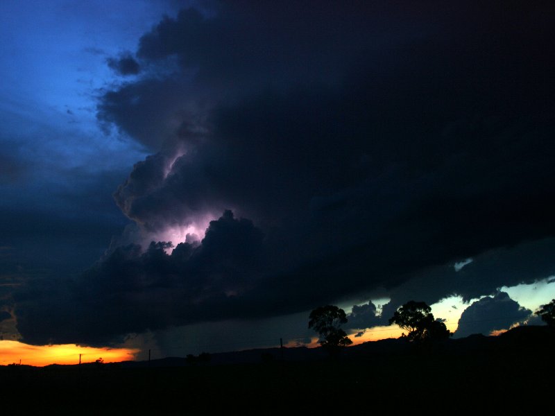 sunset sunset_pictures : Coonabarabran, NSW   25 November 2005