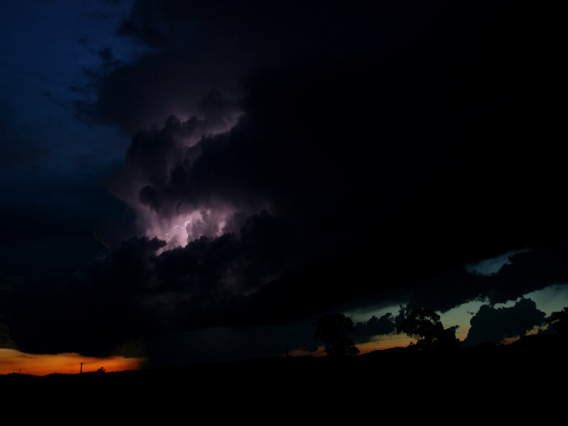 lightning lightning_bolts : Coonabarabran, NSW   25 November 2005