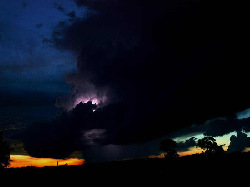 lightning lightning_bolts : Coonabarabran, NSW   25 November 2005