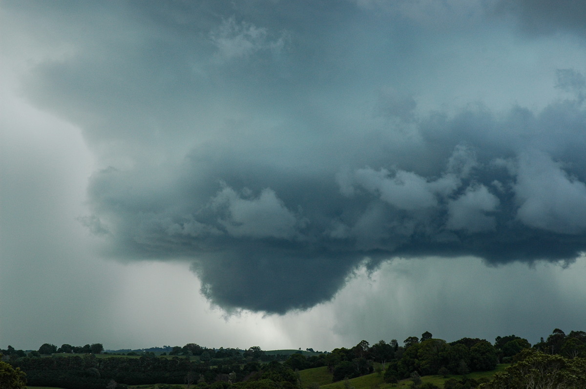 wallcloud thunderstorm_wall_cloud : near Lismore, NSW   29 November 2005