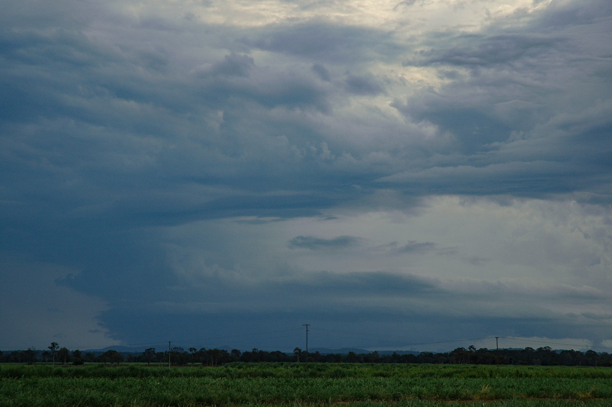 cumulonimbus thunderstorm_base : Woodburn, NSW   30 November 2005