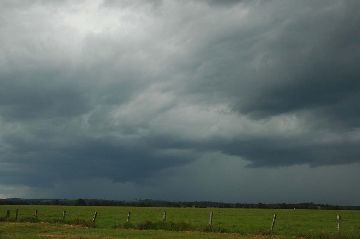 cumulonimbus thunderstorm_base : Casino, NSW   1 December 2005