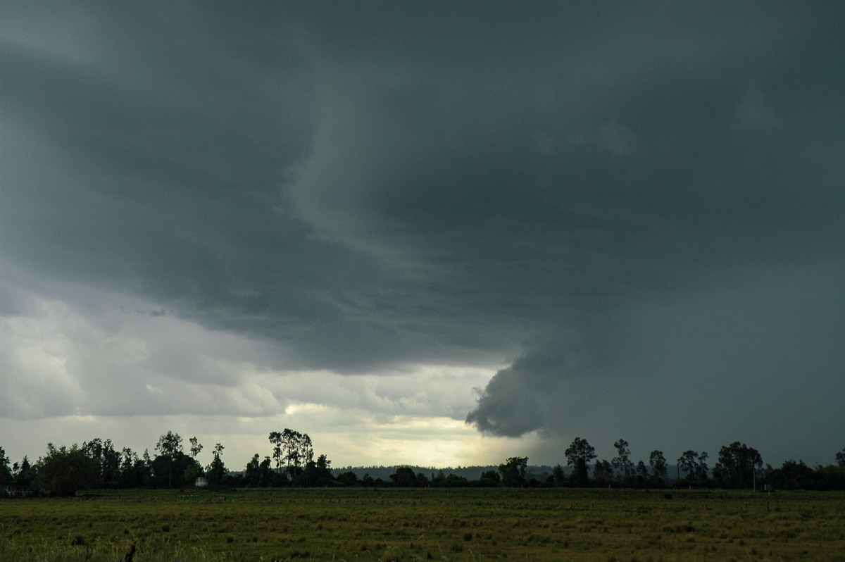 cumulonimbus thunderstorm_base : Coraki, NSW   1 December 2005