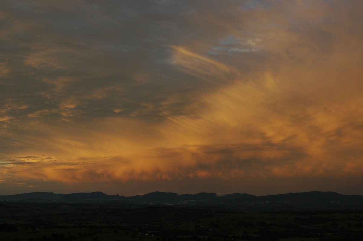 sunset sunset_pictures : McLeans Ridges, NSW   8 December 2005