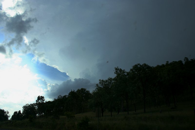 updraft thunderstorm_updrafts : near Yarraman, Qld   26 December 2005