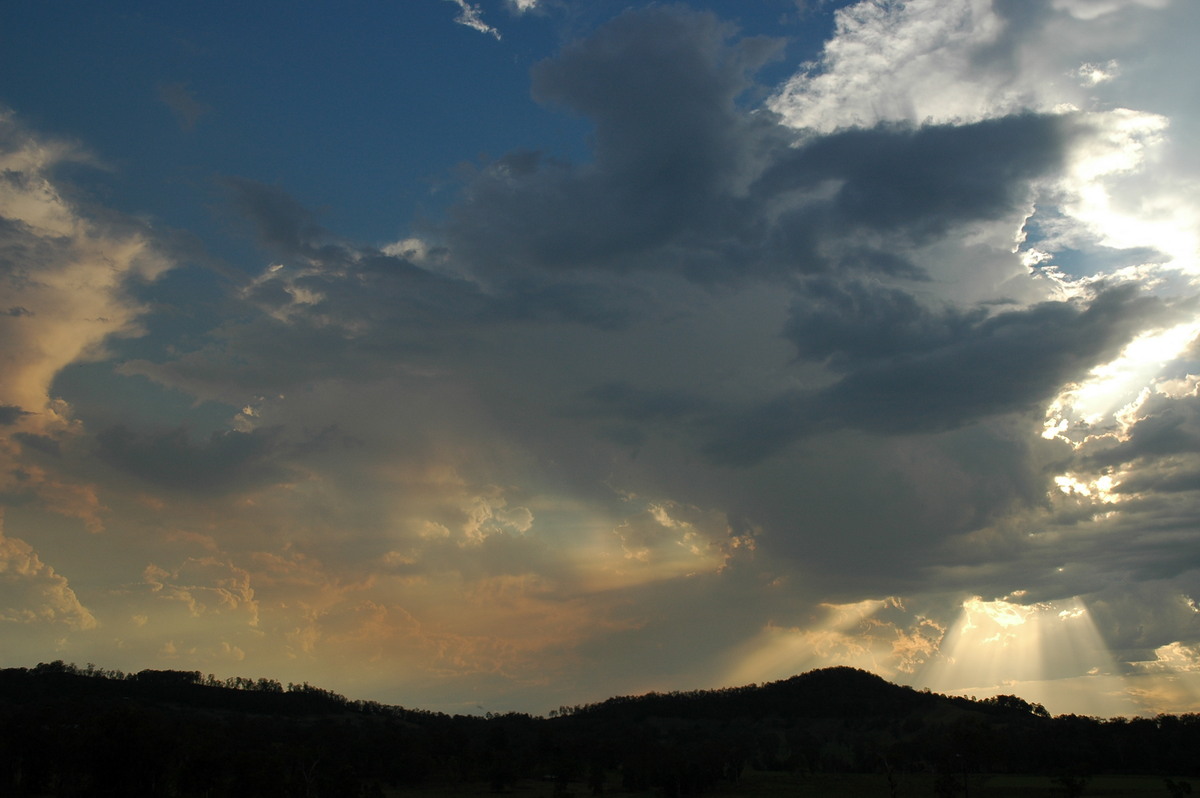 cumulus congestus : NW of Lismore, NSW   3 January 2006