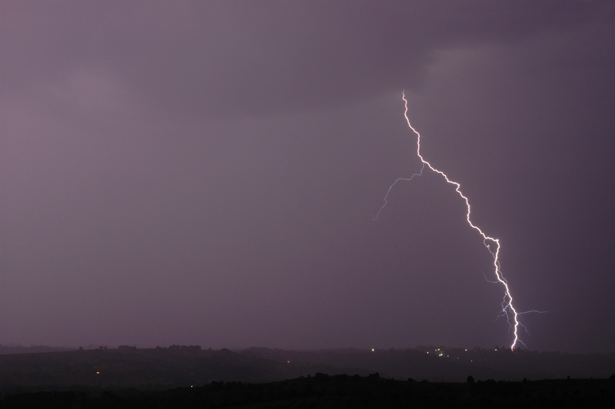 lightning lightning_bolts : McLeans Ridges, NSW   3 January 2006