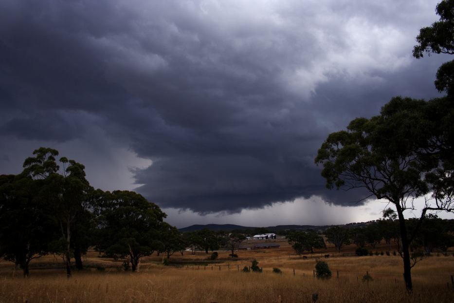 wallcloud thunderstorm_wall_cloud : Goulburn, NSW   6 January 2006