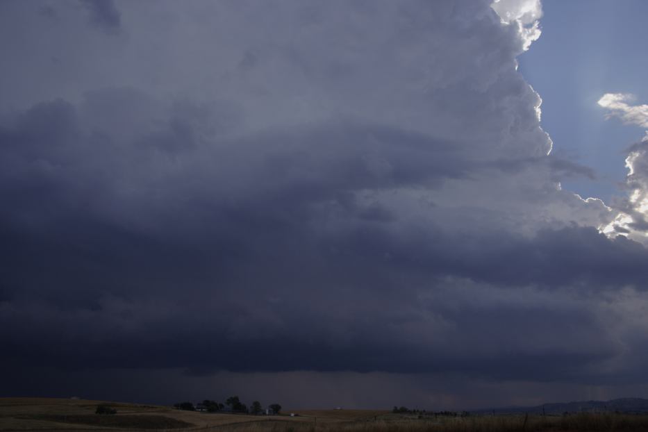 cumulonimbus thunderstorm_base : near Bathurst, NSW   6 January 2006