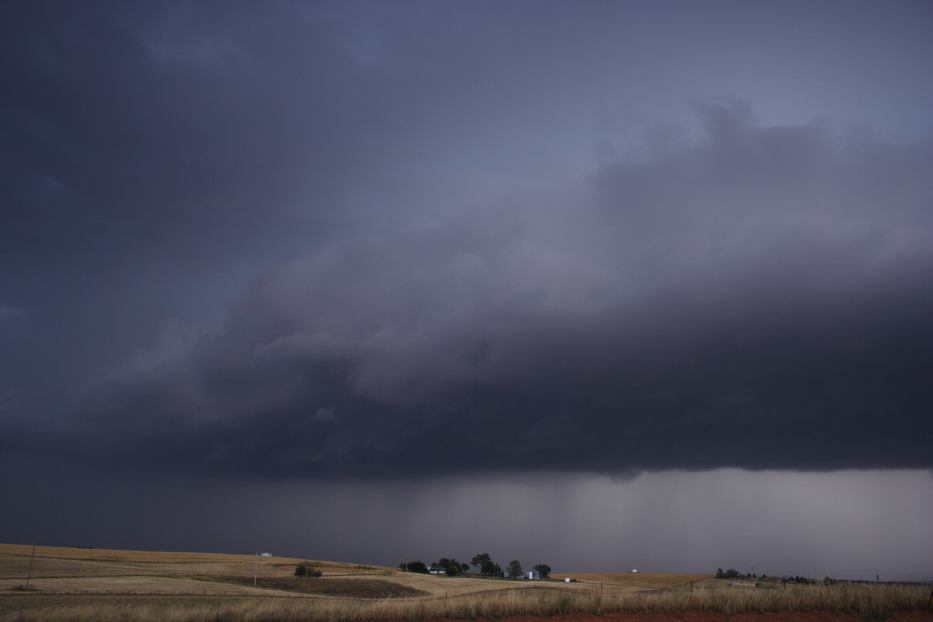 cumulonimbus thunderstorm_base : near Bathurst, NSW   6 January 2006