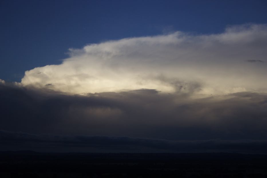 thunderstorm cumulonimbus_incus : Gulgong, NSW   16 February 2006