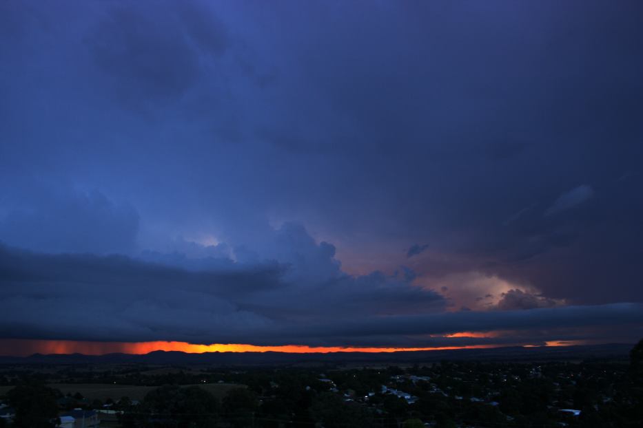 sunset sunset_pictures : Gulgong, NSW   16 February 2006