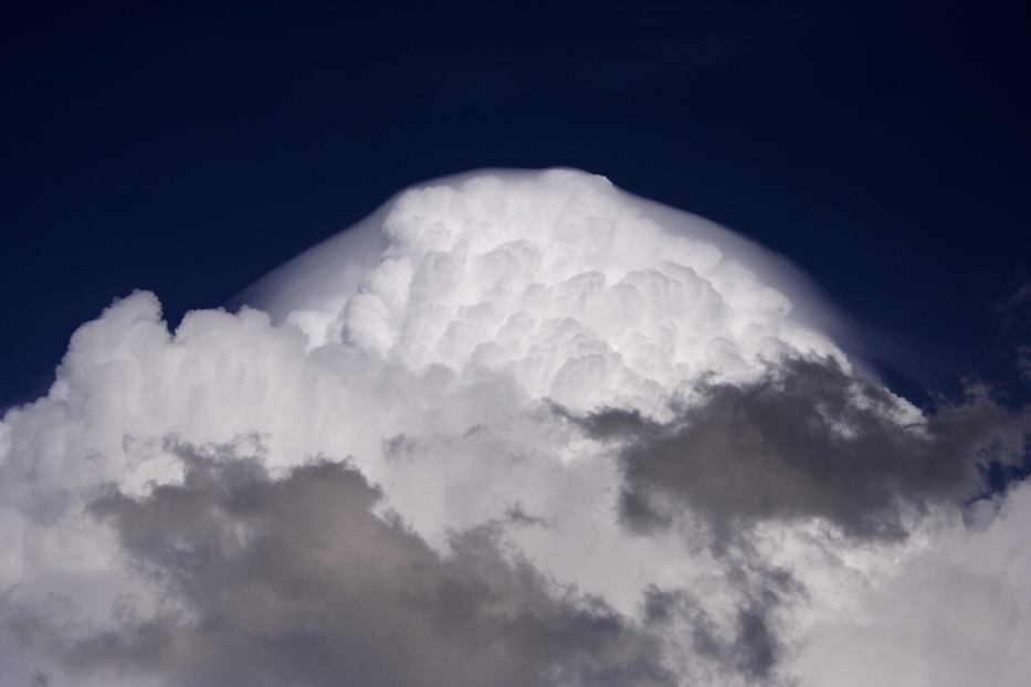 pileus pileus_cap_cloud : Gulgong, NSW   20 February 2006