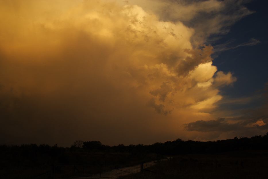 thunderstorm cumulonimbus_incus : Gulgong, NSW   20 February 2006