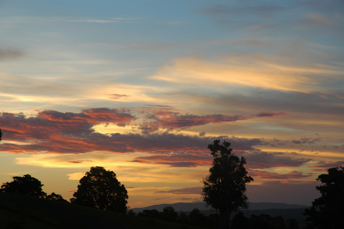 sunset sunset_pictures : McLeans Ridges, NSW   6 March 2006