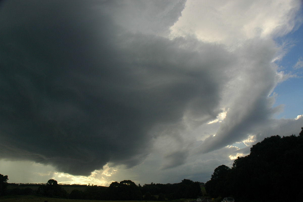 wallcloud thunderstorm_wall_cloud : Clunes, NSW   4 April 2006