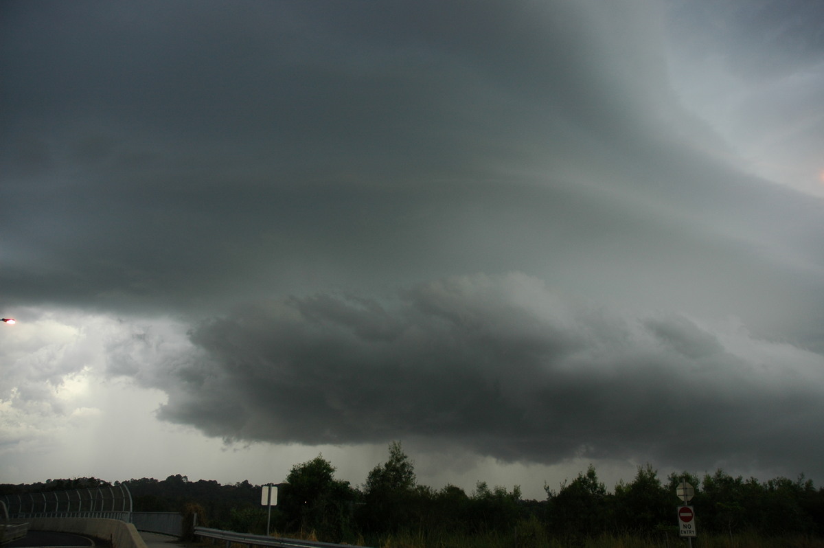 cumulonimbus thunderstorm_base : near Brunswick Heads, NSW   4 April 2006