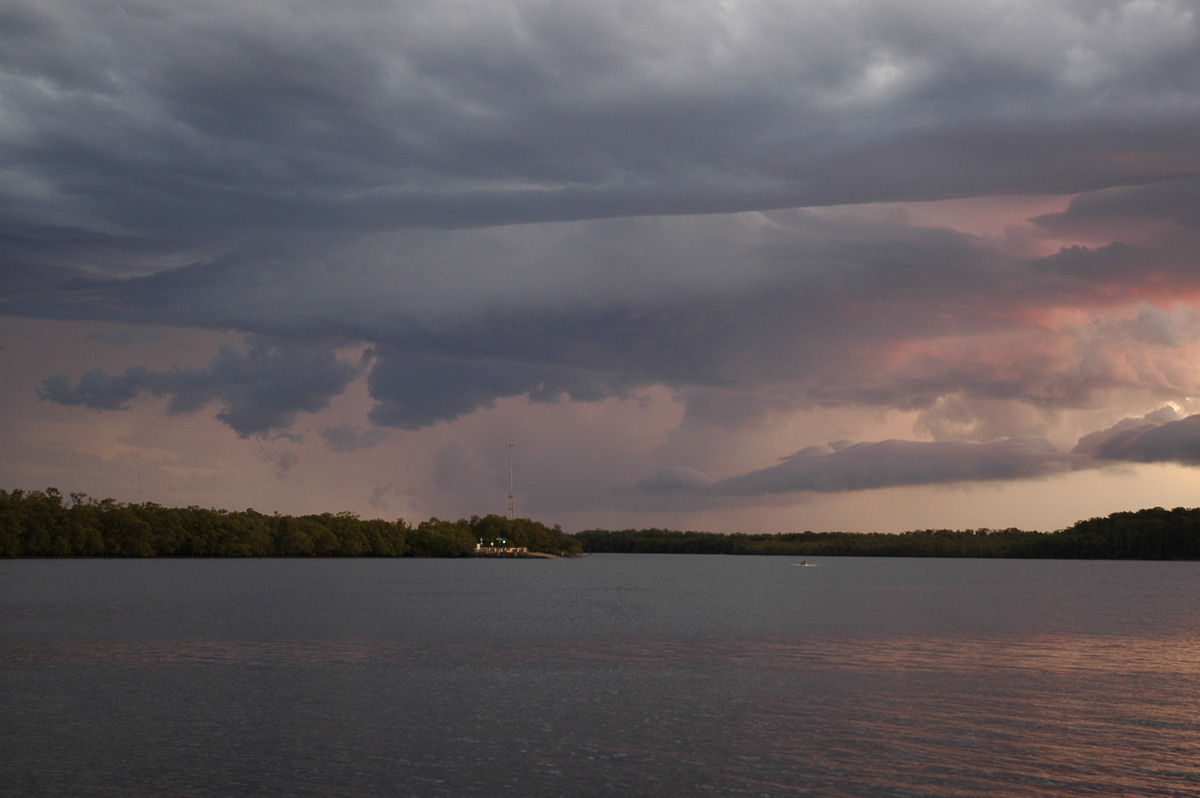 cumulonimbus thunderstorm_base : Ballina, NSW   15 April 2006