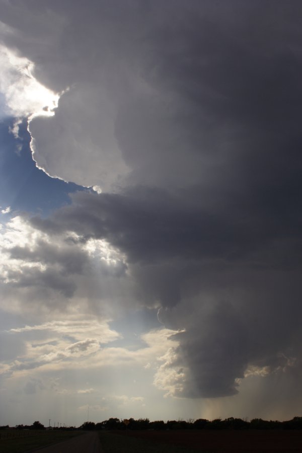 cumulonimbus supercell_thunderstorm : Matador, Texas, USA   3 May 2006