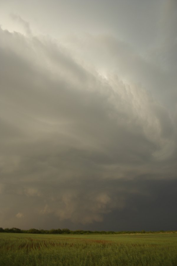 cumulonimbus thunderstorm_base : Jayton, Texas, USA   3 May 2006