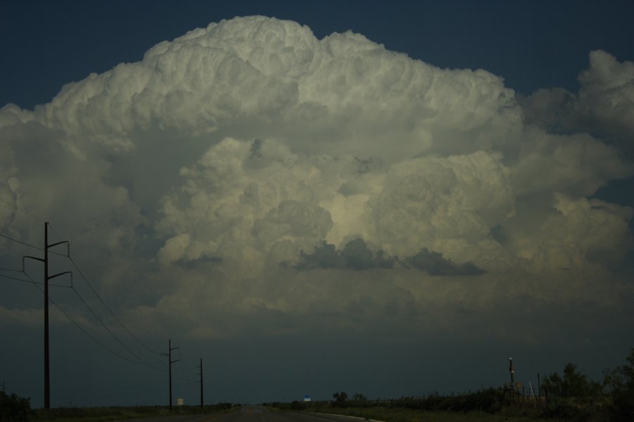 updraft thunderstorm_updrafts : Odessa, Texas, USA   4 May 2006