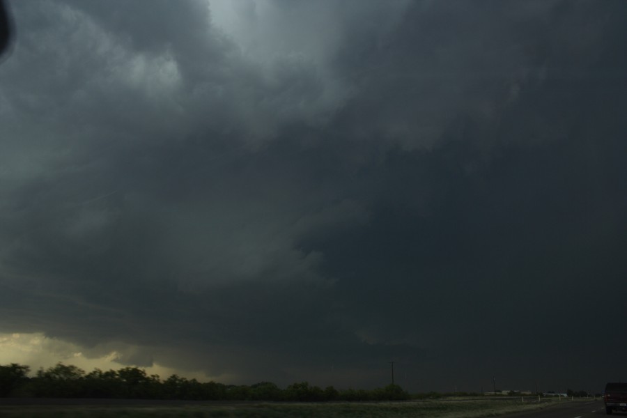 cumulonimbus thunderstorm_base : Seminole, Texas, USA   5 May 2006